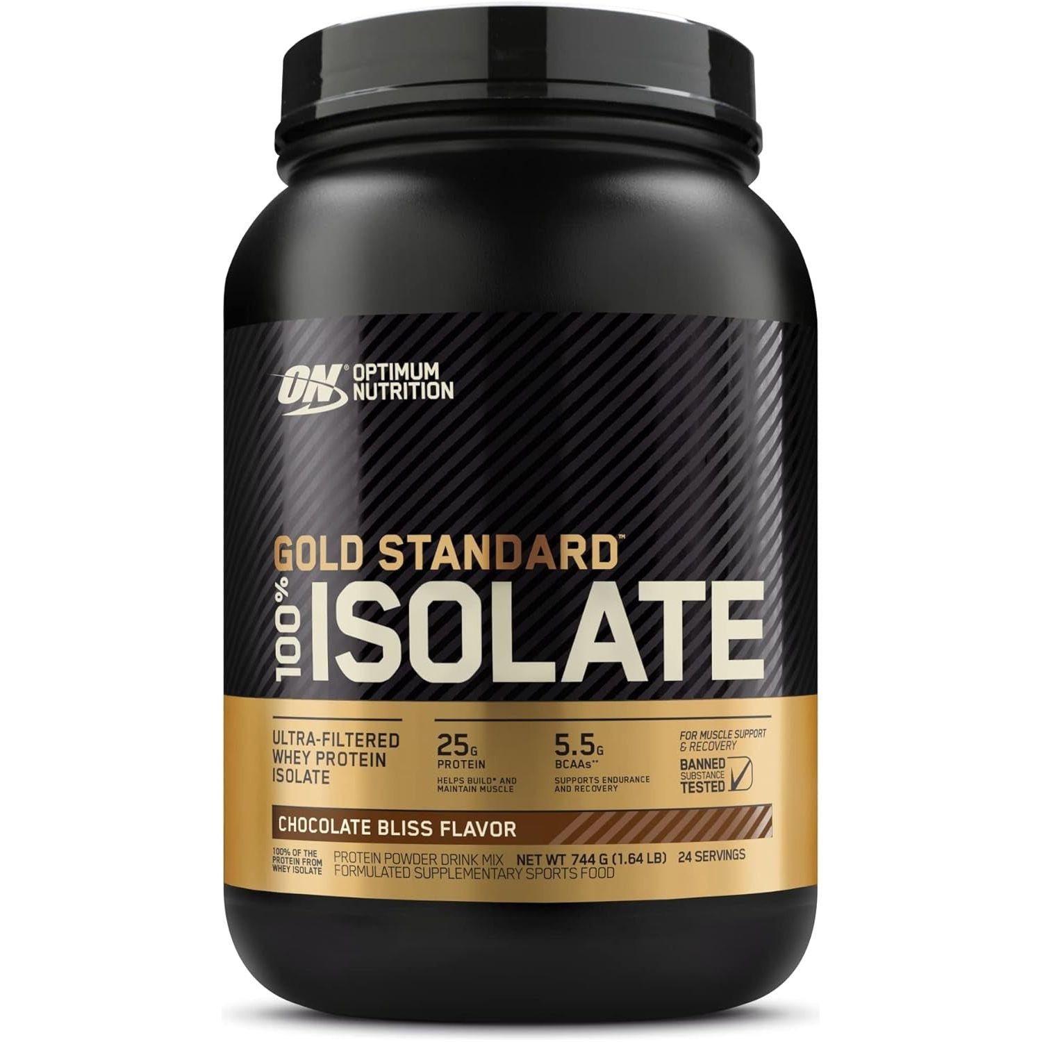 Gold Standard 100% Isolate Protein Powder, Chocolate Flavour, 2.36Kg