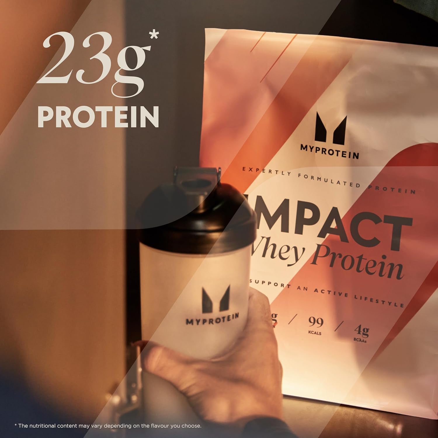 Impact Whey Protein Powder - 1Kg - 23G of Protein per Serving
