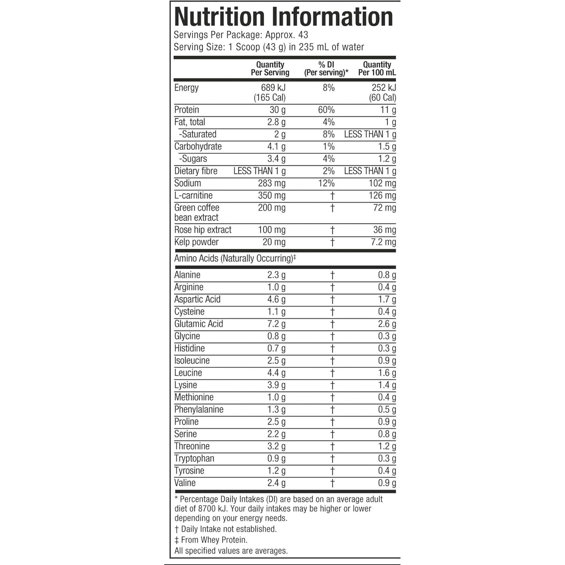 Nitro Tech Ripped Milk Chocolate Isolate and Peptide Protein Powder 1.81 Kg