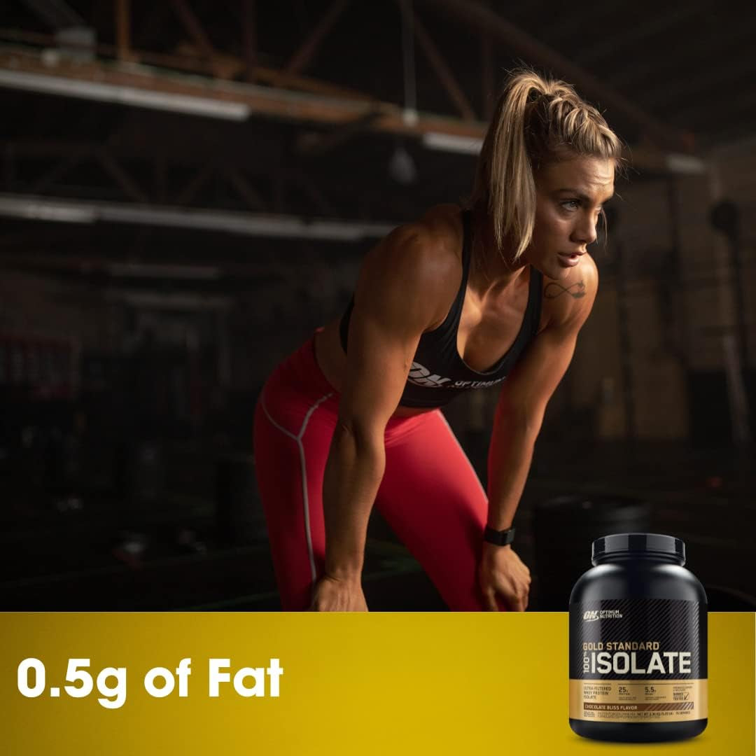 Gold Standard 100% Isolate Protein Powder, Chocolate Flavour, 2.36Kg