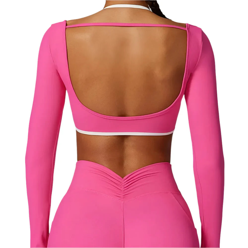 Activ Era Kestrel Backless Performance Crop Top