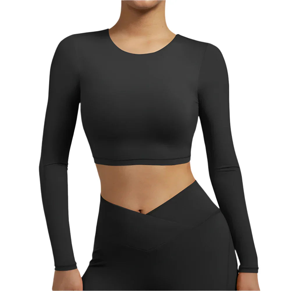Activ Era Empower Crop Top: Bold Elegance For Every Workout