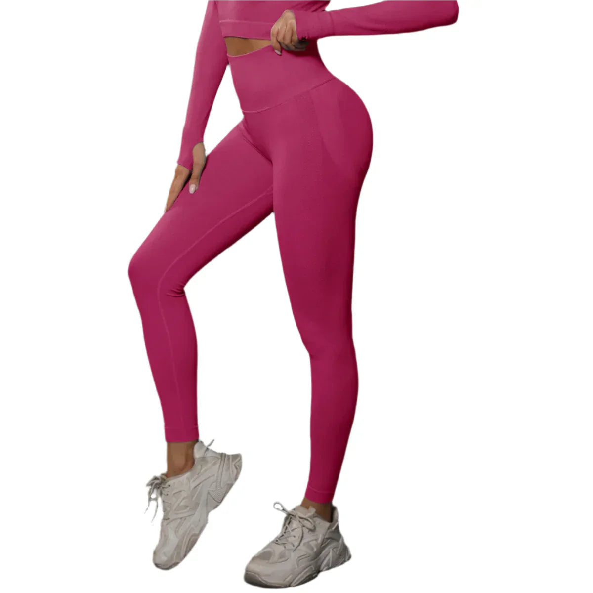 Activ Era Curve-hugging High-waist Knit Leggings