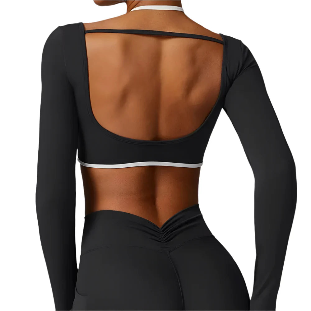 Activ Era Kestrel Backless Performance Crop Top