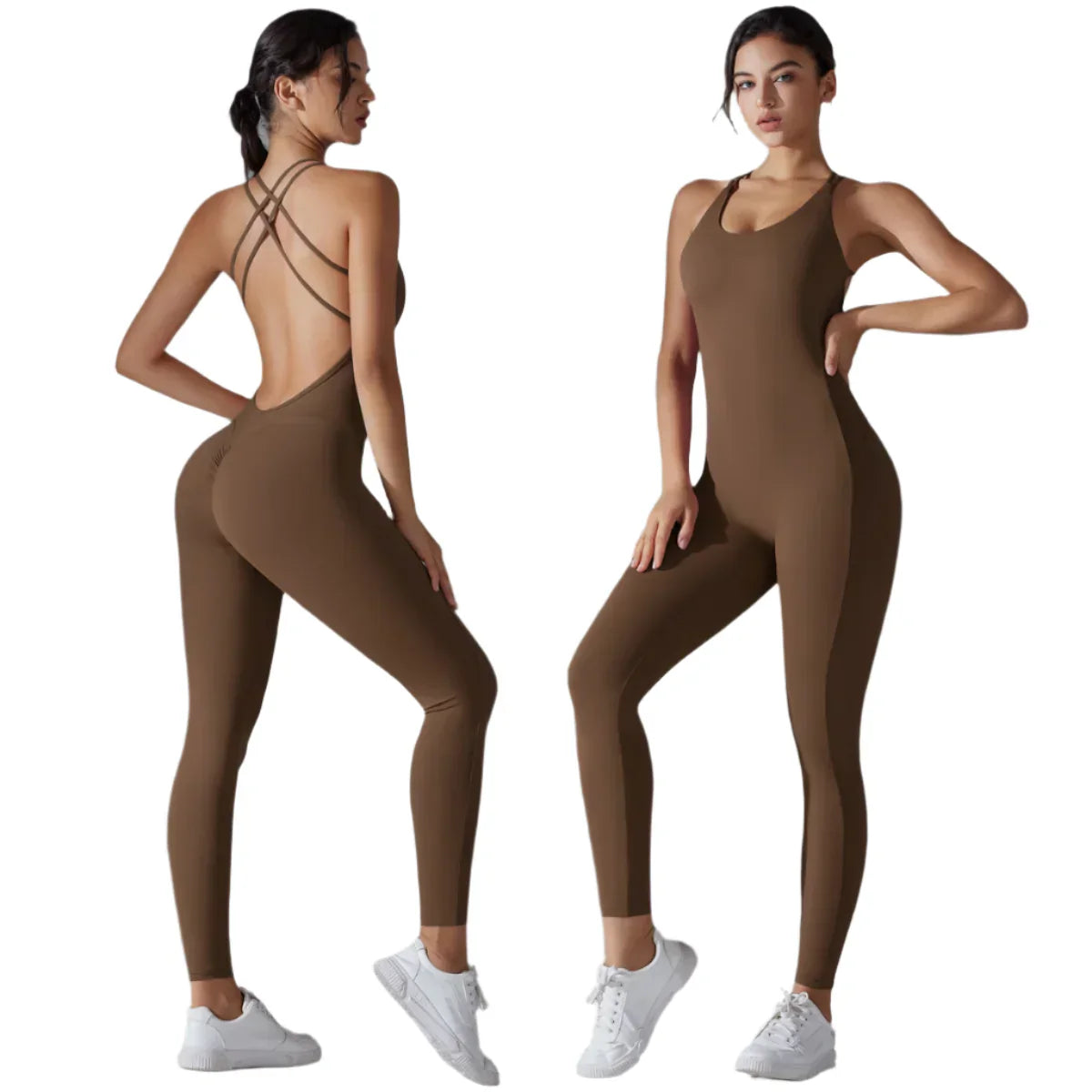 Activ Era Luxe Backless Bodycon Jumpsuit