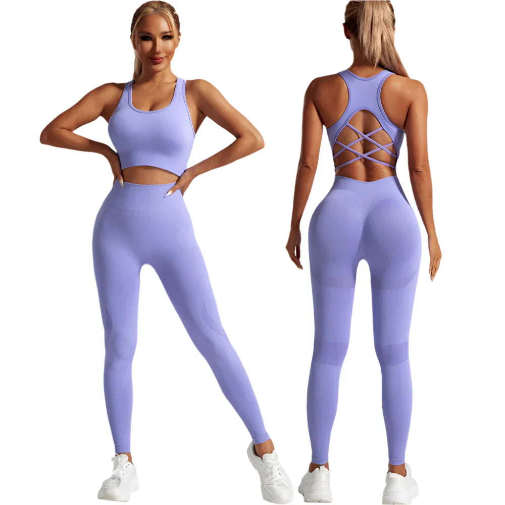 Activ Era Luxe Sleeveless Yoga Crop Top