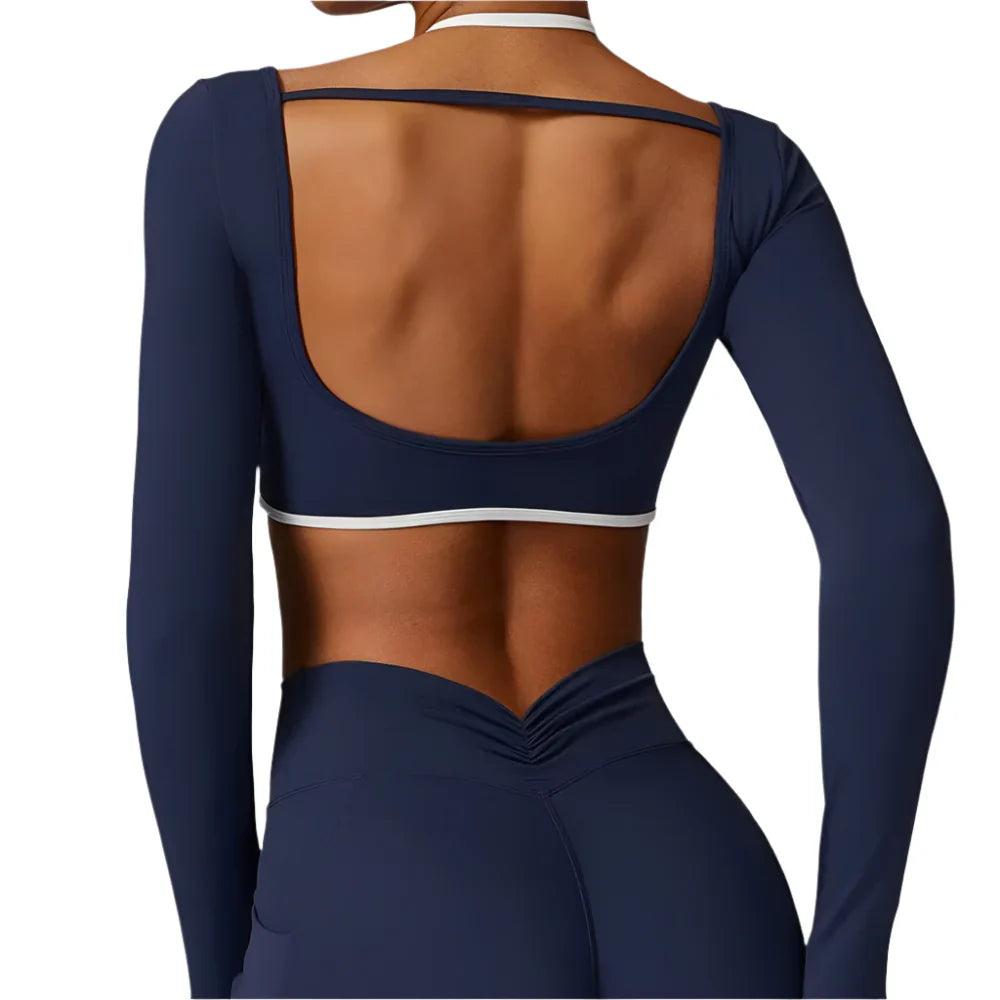 Activ Era Kestrel Backless Performance Crop Top
