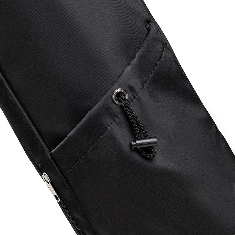 Black Durable Yoga Mat Carry Bag Multi-Functional Fitness Backpack with Wet Pocket