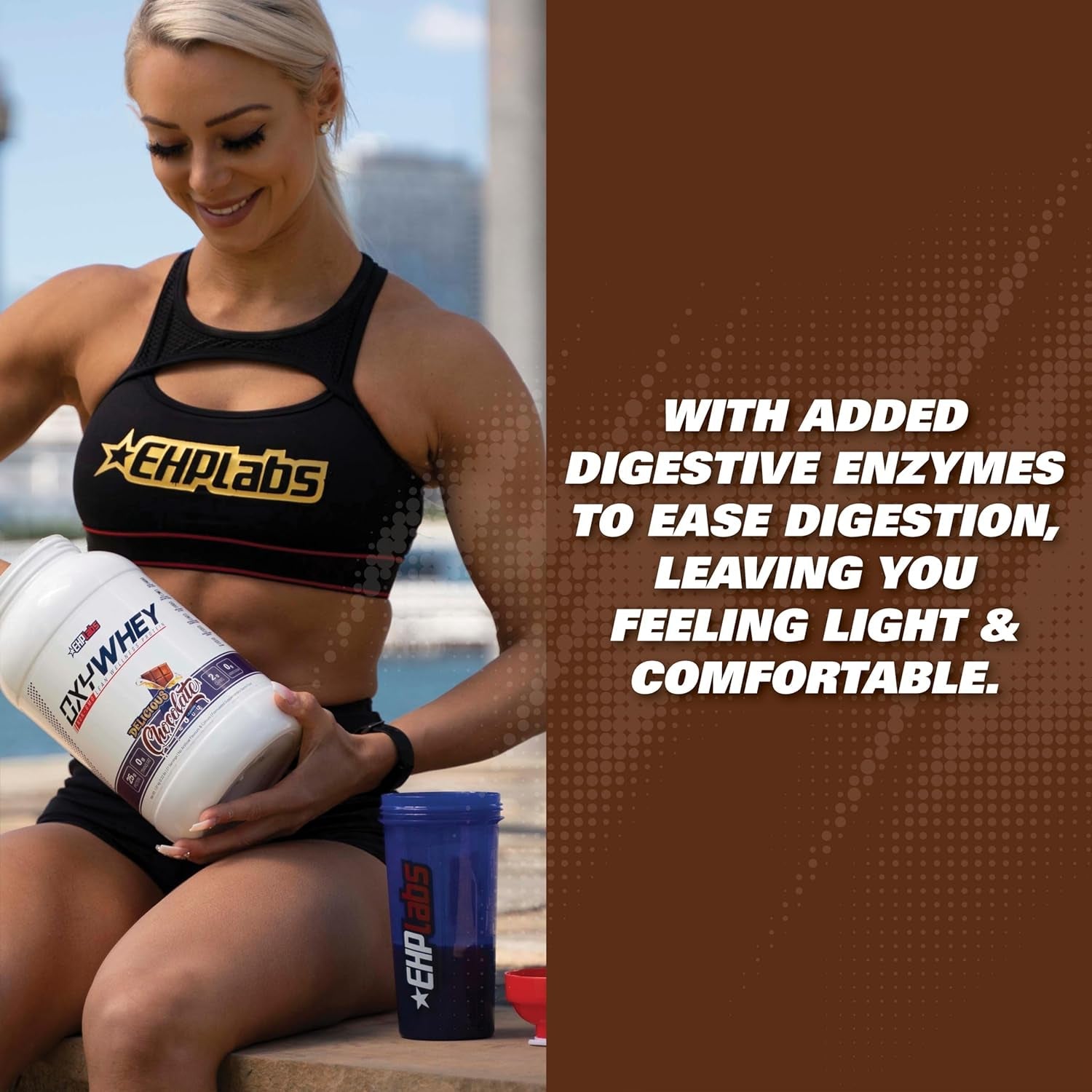 Oxywhey Lean Whey Protein Powder - 25G of 100% Pure, Lean, Non-Gmo Whey Protein - 27 Serves