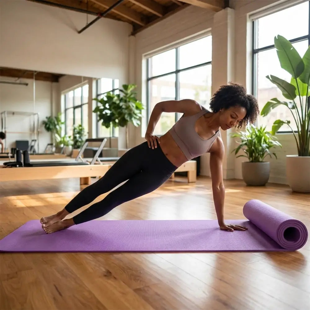 Anti-slip Pilates Mat For Fitness And Exercise